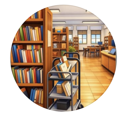 Bom imprevisto para a Biblioteca da EBSVA